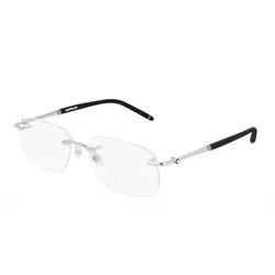 Gọng Kính Nam Montblanc MB0071O 002 Silver Màu Bạc