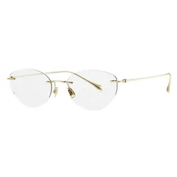 Gọng Kính Nữ Bolon BR1001 B60 Màu Vàng Gold