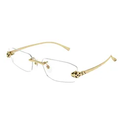 Gọng Kính Nữ Cartier CT0494O 001 Màu Vàng