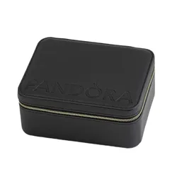Hộp Đựng Trang Sức Pandora Black Jewellery Box Màu Đen