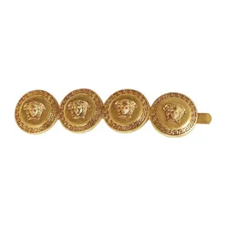 Kẹp Tóc Nữ Versace Medusa Tribute DGVG459 DJMT KOT Màu Vàng Gold