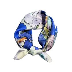 Khăn Choàng Nữ Kya Jewel Blue Iris SC77 Màu Xanh Blue