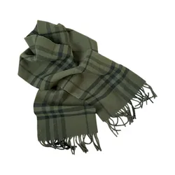Khăn Quàng Cổ Burberry Check Scarf Màu Khaki