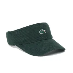 Mũ Lacoste Golf Corduroy Visor RK345E-54N YZP Màu Xanh Green