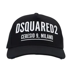 Mũ Nam Dsquared2 Ceresio 9 Milano Baseball Cap Black BCM0531 05C00001 M063 Màu Đen