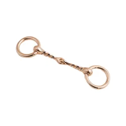 Nhẫn Cài Khăn Nữ Hermès Mors Torsade Scarf 90 Ring Màu Vàng Hồng