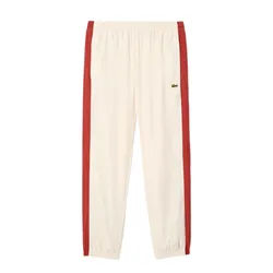 Quần Gió Nam Lacoste Lightweight Water Repellent Sweatpants XH8906 - HBI Màu Trắng Nâu Size 4