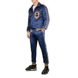 Bộ Quần Áo Nỉ Dolce & Gabbana D&G Pantalons Màu Xanh Blue Size 44