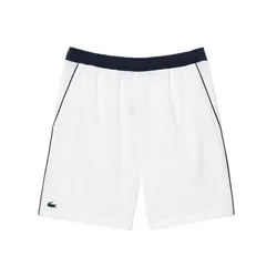 Quần Short Nam Lacoste Men's Stretch Tennis Shorts GH1086 52 522 Màu Trắng Size 3
