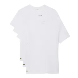 Set 3 Áo Thun Nam Lacoste Regular Tit TH9010 001 Tshirt Màu Trắng Size M