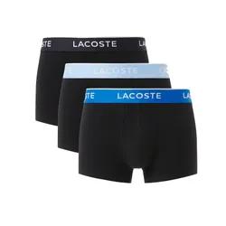 Set 3 Quần Lót Nam Lacoste Trunk  5H1297-10 B68 Màu Đen Size S