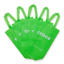 Set 5 Túi Tote Crocs Tote Bag 5pcs With Eco Màu Xanh Green