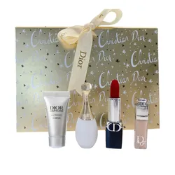 Set Nước Hoa Dior Jadore Parfum D'eau EDP + Serum + Son 5 Món