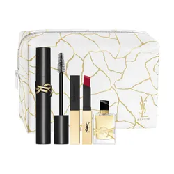 Set Nước Hoa Nữ YSL Yves Saint Laurent Lash Clash Mascara Holiday 4 Món (EDP 7.5ml + Mascara + Son YSL 21 Rouge Paradoxe)