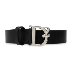Thắt Lưng Nam Dsquared2 Logo Buckle Belt BEM0461 12900001 M802 Màu Đen Size 110