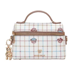 Túi Cầm Tay Nữ Guoo Bear GU1170-49280 Màu Nâu Be