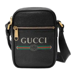 Túi Đeo Chéo Nam Gucci Print Mini Messenger Bag 574803-0Y2AT-8163 Màu Đen