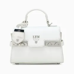 Túi Đeo Chéo Nữ Lyn Fineness Reedition Xs Crossbody Bag - Green Variation 2 L25FBWA057 Màu Xanh Trắng