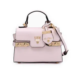 Túi Đeo Chéo Nữ Lyn Fineness Reedition Xs Crossbody Bag - Light Pink L25FBWA057 Màu Hồng