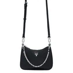 Túi Đeo Chéo Nữ Lyn Re-Edit Gastby Rosee Xs Shoulder Bag - Glitter Black L26CBWA048 Màu Đen
