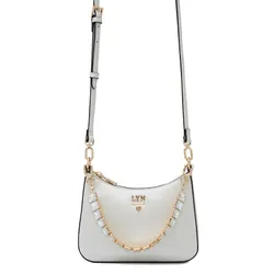 Túi Đeo Chéo Nữ Lyn Re-Edit Gastby Rosee Xs Shoulder Bag - Glitter Gold Variation 2 L26CBWA048 Màu Trắng