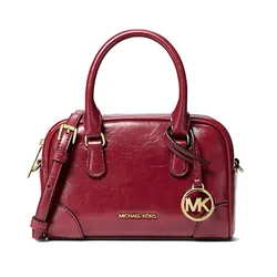 Túi Đeo Chéo Nữ Michael Kors MK Thompson Extra-Small Distressed Convertible Satchel 35F5G7OC0Y Màu Đỏ
