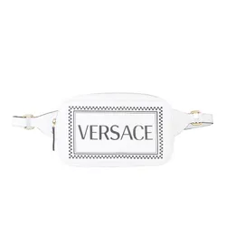 Túi Đeo Hông Unisex Versace Tribute Belt Bag Màu Trắng