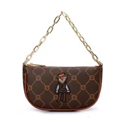 Túi Đeo Vai Nữ Guoo Bear GO-2010-133790 Màu Nâu