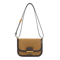 Túi Đeo Vai Nữ Charles & Keith CNK Charlot Recycled Suede Bag Sahara Sand CK2-80782444-3 Màu Nâu
