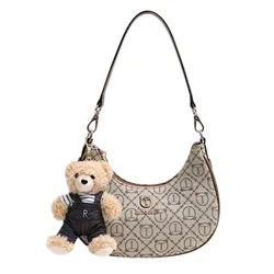 Túi Đeo Vai Nữ Guoo Bear Bag GU1157-14340 Màu Kaki