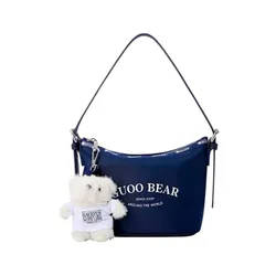 Túi Đeo Vai Nữ Guoo Bear GU1004-20150 Màu Xanh Navy
