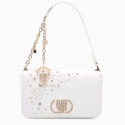 Túi Đeo Vai Nữ Lyn Cosmic Moon Infinite Love Crossbody Bag - Ivory L25FBWA080 Màu Trắng Kem