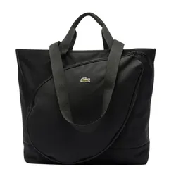 Túi Tote Lacoste Shopping Bag With Tennis Racket Pocket LACNU4816NE000 Màu Đen