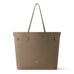 Túi Tote Louis Vuitton LV Neverfull Inside Out MM M25664 (Hai Mặt) Màu Be