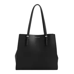 Túi Tote Nữ Charles & Keith CNK Sansa Tote Bag Noir CK2-30782357 Màu Đen