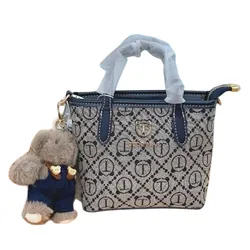 Túi Tote Nữ Guoo Bear GU1194 - GU1195 Màu Be Xanh
