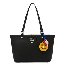 Túi Tote Nữ Lyn Re-Edit Bauhaus M Bag Printed Black L25FBWA059 Màu Đen