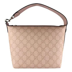 Túi Xách Tay Nữ Gucci GG Supreme Handbag Beige Màu Be
