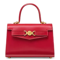 Túi Xách Tay Nữ Versace Medusa Bag Màu Đỏ