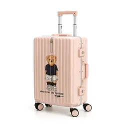 Vali Guoo Bear GU9008-3100 Màu Hồng Size 20