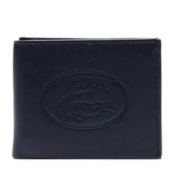 Ví Nam Lacoste Men's Wallet NH2832IC Màu Xanh Navy