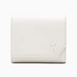 Ví Nữ Lyn Thunder Flap Wallet On Chain - Ivory LL25FWS017 Màu Trắng Kem