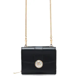 Ví Nữ Lyn Venus Short Wallet On Chain - Black L25FWWB010 Màu Đen