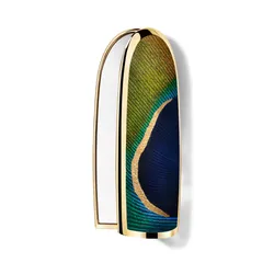 Vỏ Son Guerlain Rouge G The Peacock Case Màu Xanh