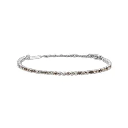 Vòng Đeo Tay Daniel Wellington Classic Tennis Bracelet Honey Combo Silver Màu Bạc