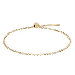 Vòng Đeo Tay Nữ Daniel Wellington Charm Chain Bracelet Màu Vàng Gold