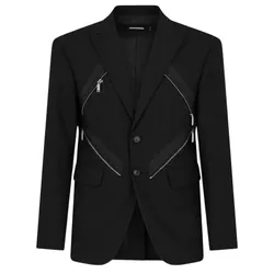 Áo Khoác Blazer Nam Dsquared2 S74BN1239 S53632 900 Màu Đen Size 46