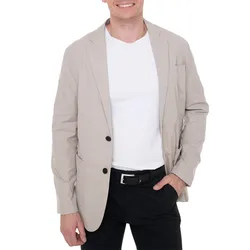 Áo Khoác Blazer Nam Guess Jeans M3YN15_WFKQ0_G1CA Màu Be Size S