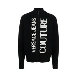 Áo Khoác Len Nam Versace 75GAFM12 Màu Đen Size S