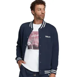 Áo Khoác Nam Wilson Hudson Bomber Jacket  Màu Xanh Navy Size XL